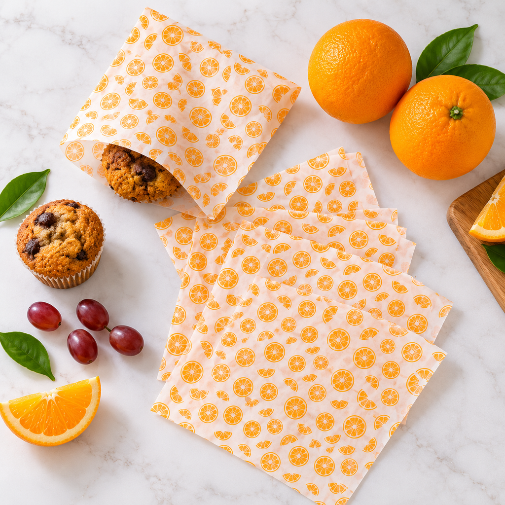 Small Paper Bags – Oranges design