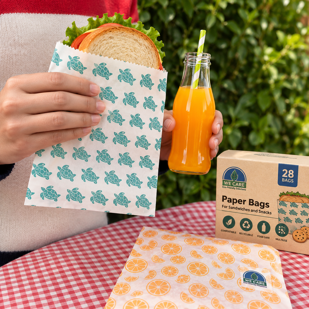 Small Paper Bags – Turtle Design
