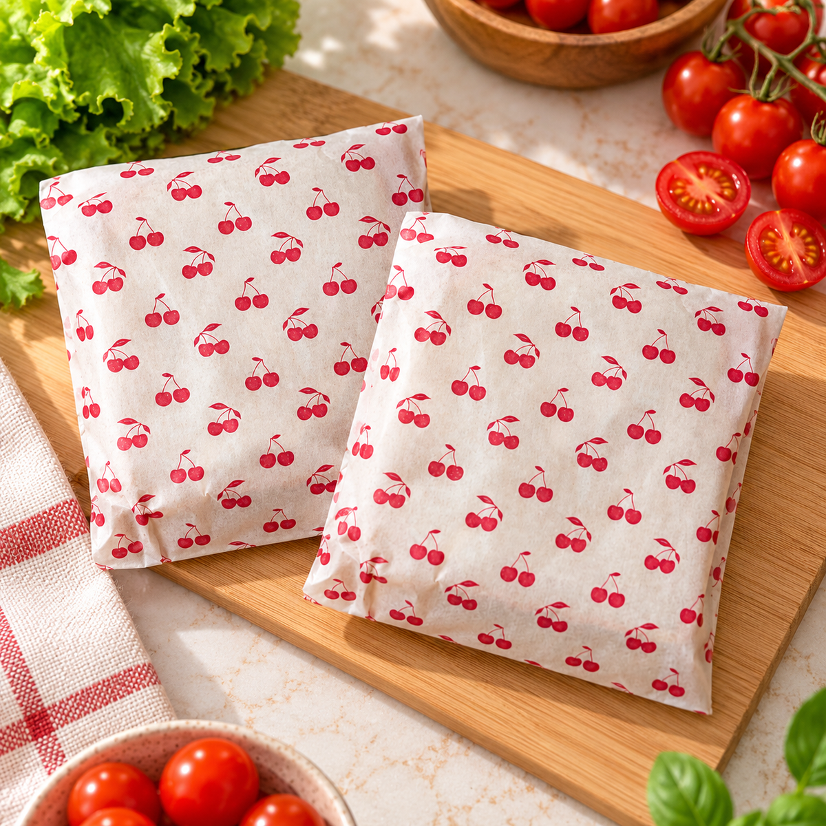 Wrapping Sheets – Cherry Design (New)